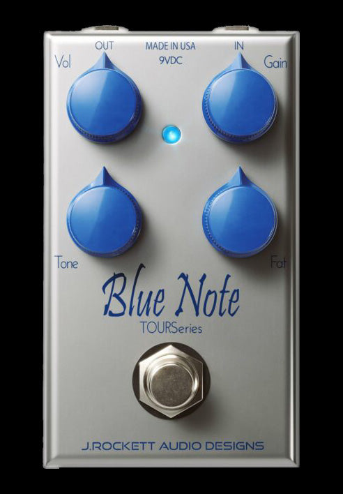 J Rockett Audio Designs Tour Series Blue Note Overdrive Guitar Effect Pedal