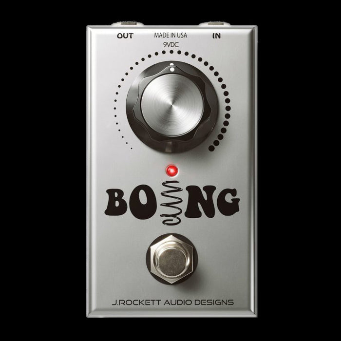 one knob reverb pedal J Rockett Audio Designs Tour Series Boing Spring Reverb Guitar Effect — Truetone Music