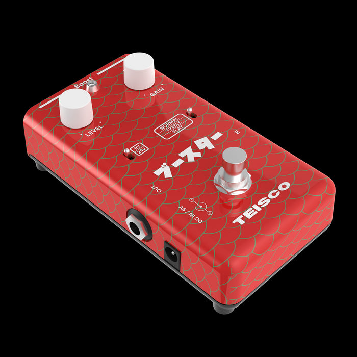 Teisco Boost Guitar Effect Pedal Left Angle Up