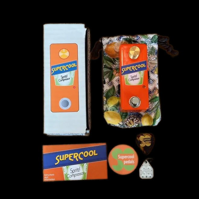 Supercool Spritz! Compressor Pedal Box Candy