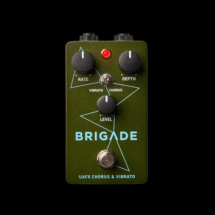 brigade chorus pedal Universal Audio UAFX Brigade Chorus & Vibrato Pedal — Truetone Music