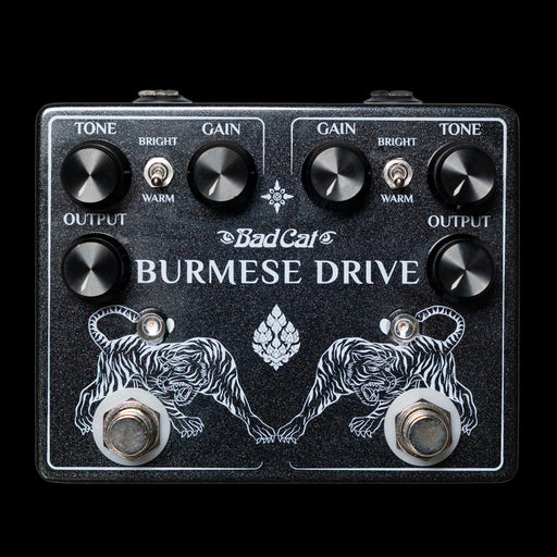 Bad Cat Burmese Dual Vintage Overdrive Pedal Front