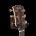 String Swing Wooden Guitar Wall Mount - Black Walnut - CC01K-BW Acoustic Headstock