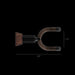 String Swing Wooden Guitar Wall Mount - Black Walnut - CC01K-BW Side