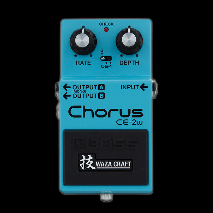 boss ce-2w waza craft chorus pedal Boss CE-2W Waza Craft Chorus Guitar Pedal — Truetone Music