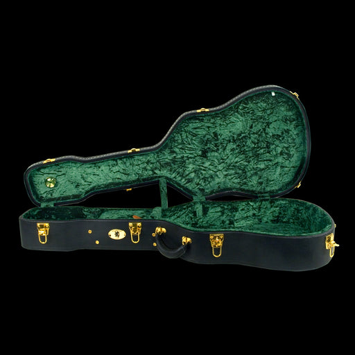Guardian CG-044-GJ Hardshell Case-Vintage Gypsy Jazz Guitar open