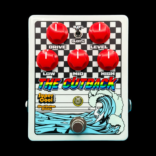 Supercool The Cutback Overdrive/Distortion Pedal Front