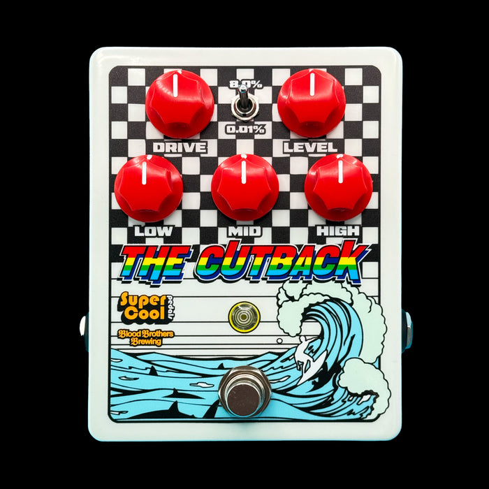 Supercool The Cutback Overdrive/Distortion Pedal Front