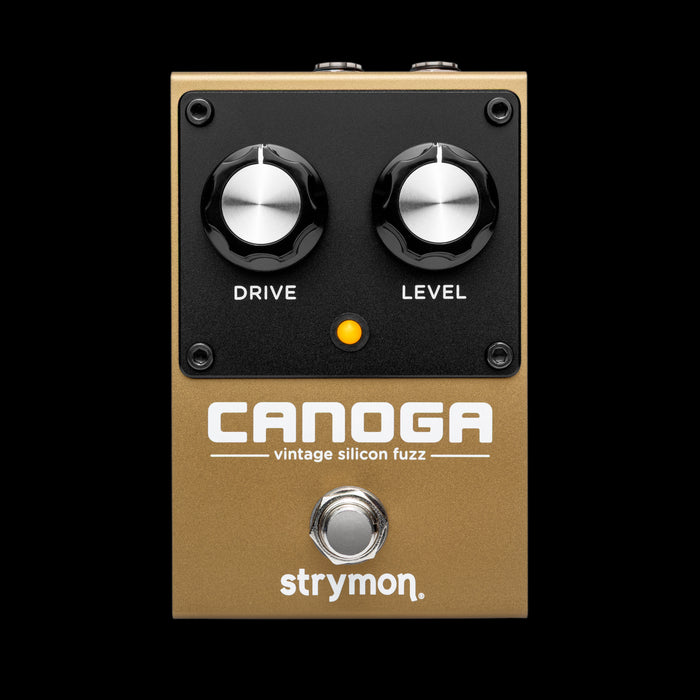 Strymon Canoga Vintage Silicon Fuzz Front 