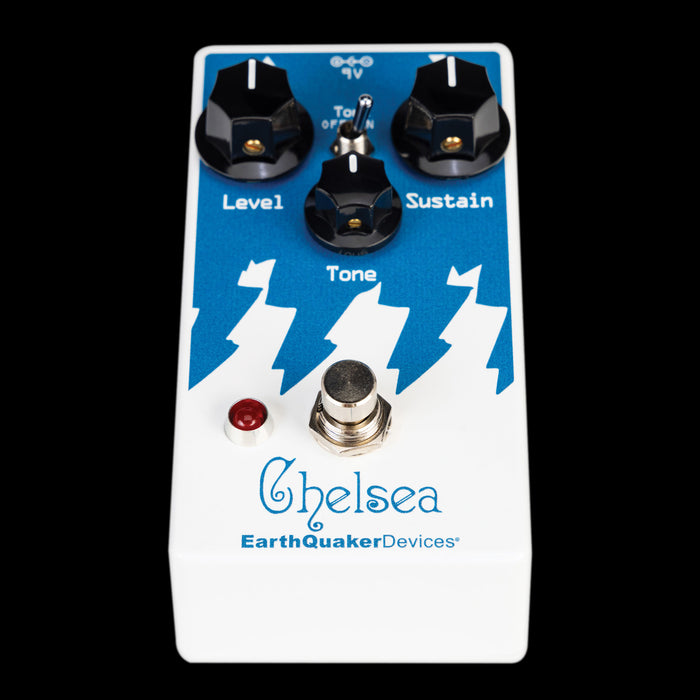 EarthQuaker Devices Chelsea Low End Fuzz Driver Pedal Front Angle Up
