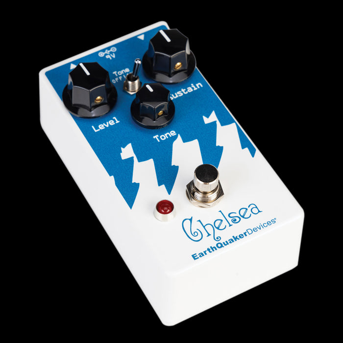 EarthQuaker Devices Chelsea Low End Fuzz Driver Pedal Tilt Right