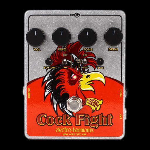 Electro-Harmonix Cock Fight Cocked Talking Wah and Fuzz Front 