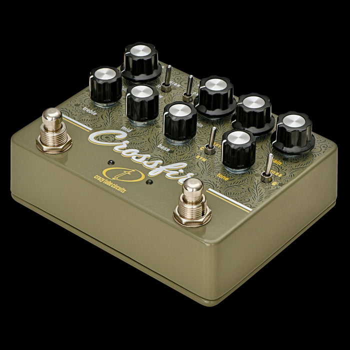 crossfire pedal Crazy Tube Circuits Crossfire Preamp/Overdrive Guitar Effect Pedal — Truetone Music