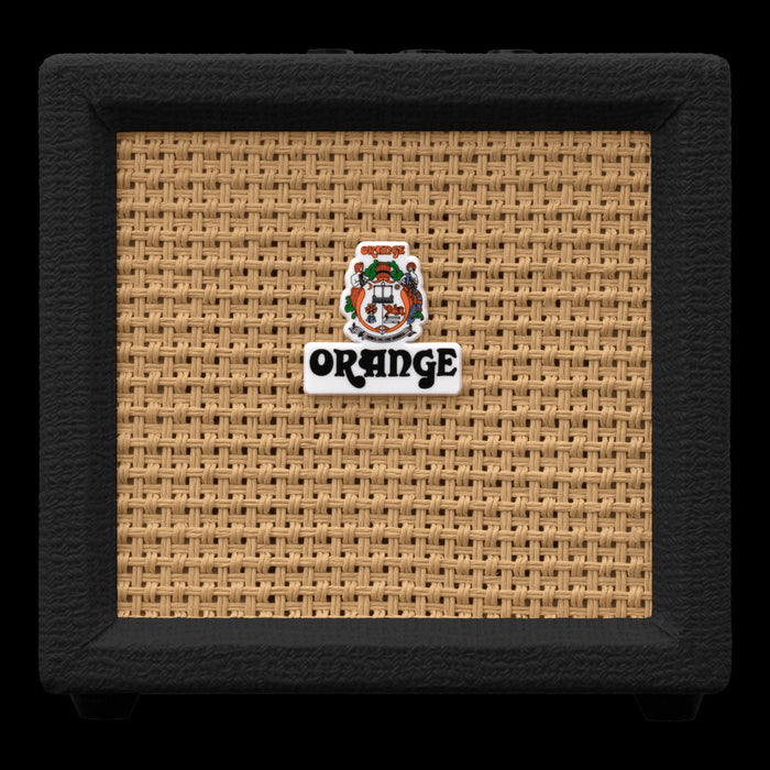 Orange Crush Mini 3-watt Micro Guitar Amp Combo - Black Front