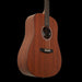 Martin D-X1E Mahogany Acoustic-Electric Guitar Crop Angle