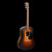 Martin D-X2E Ziricote Burst Acoustic-Electric Guitar Front Angle