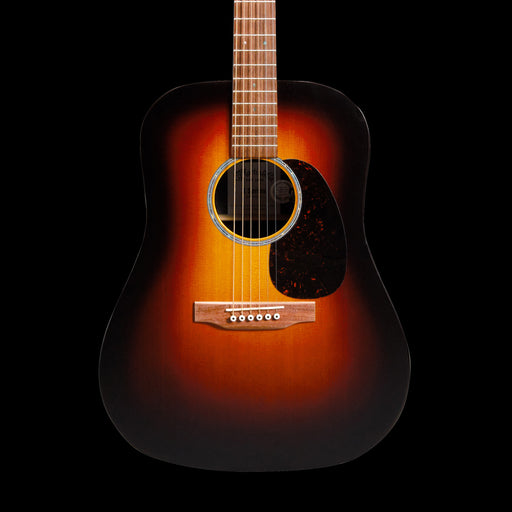 Martin D-X2E Ziricote Burst Acoustic-Electric Guitar Front Crop