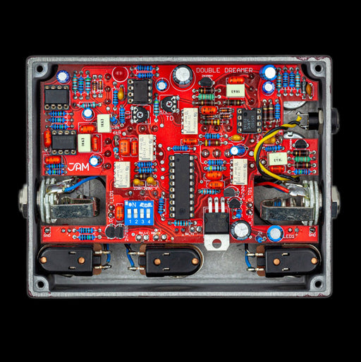 JAM Pedals Doubledreamer Dual Overdrive Guitar Effect Pedal Inside