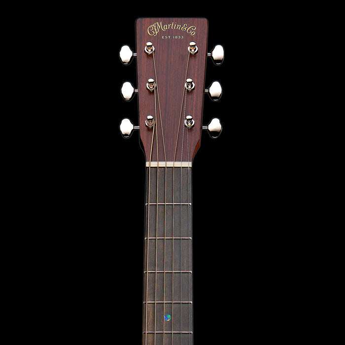 Martin DE Retro Plus Mahogany Natural Acoustic Guitar Headstock
