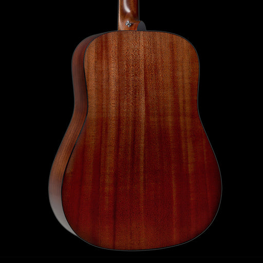 Martin DE Retro Plus Mahogany Natural Acoustic Guitar Back Crop