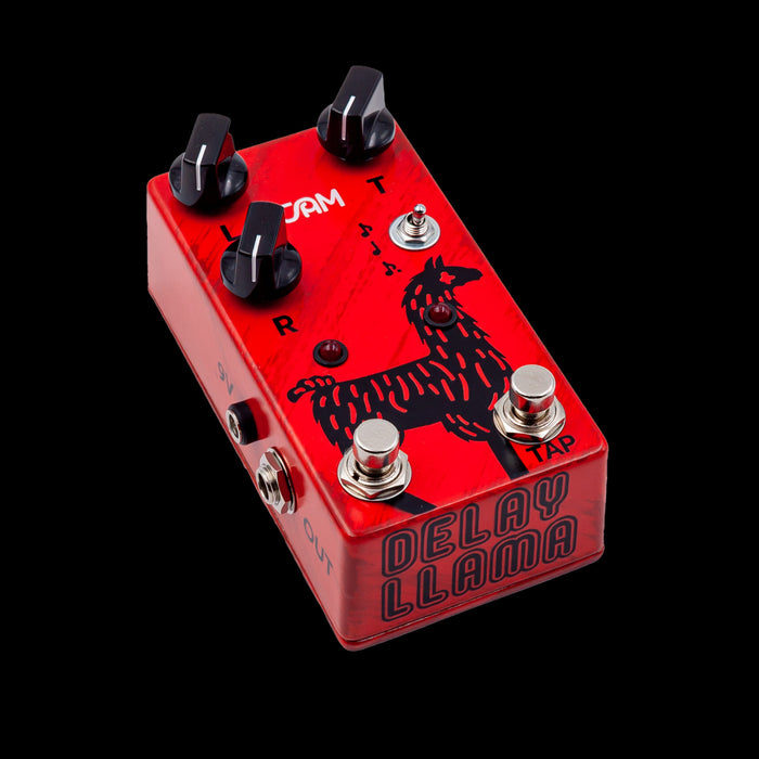 Jam Pedals Delay Llama Analog Delay Mk-3 Guitar Effect Pedal Angle Right