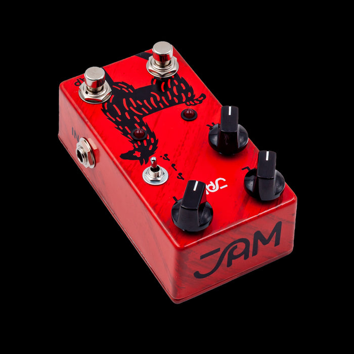 Jam Pedals Delay Llama Analog Delay Mk-3 Guitar Effect Pedal Top Angle Right