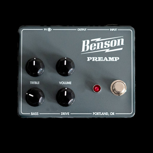 Benson Preamp Pedal Front