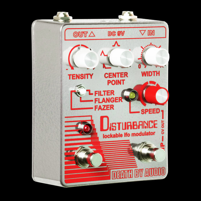 phaser flanger pedal Death By Audio Disturbance Filter/Phaser/Flanger Pedal — Truetone Music