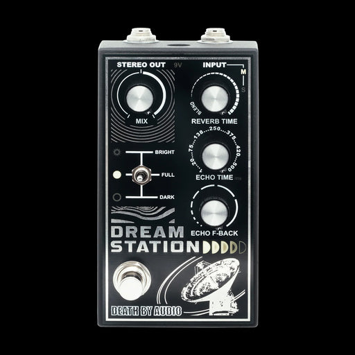 Death by Audio Destroyer Series Dream Station Stereo Reverb Pedal Front