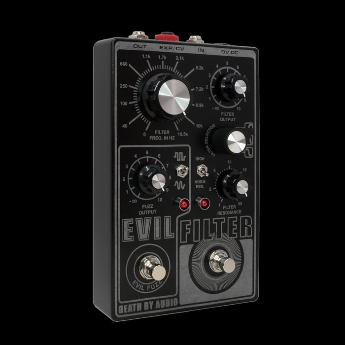 Death By Audio Evil Filter Octave Filter And Fuzz Guitar Pedal