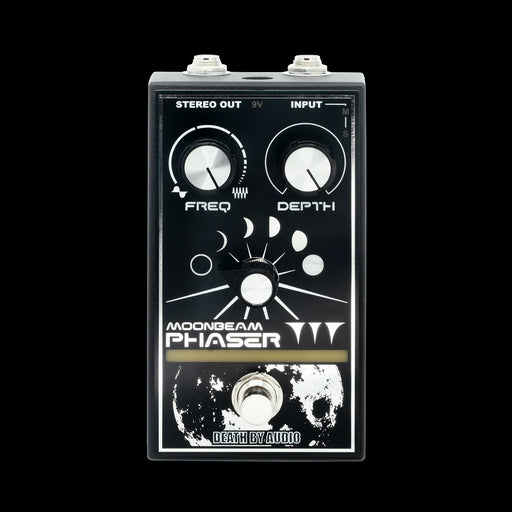 Death by Audio Destroyer Series Moonphaser Phase Pedal Front