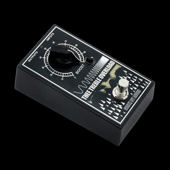 Death by Audio Destroyer Series Thee Treble Overlord Pedal Diagonal 