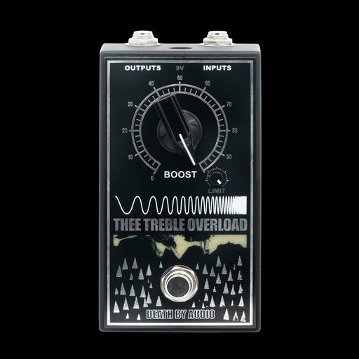 Death by Audio Destroyer Series Thee Treble Overlord Pedal Front 