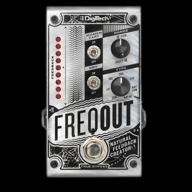 digitech freqout pedal Digitech FreqOut Frequency Dynamic Feedback Generator Pedal — Truetone Music