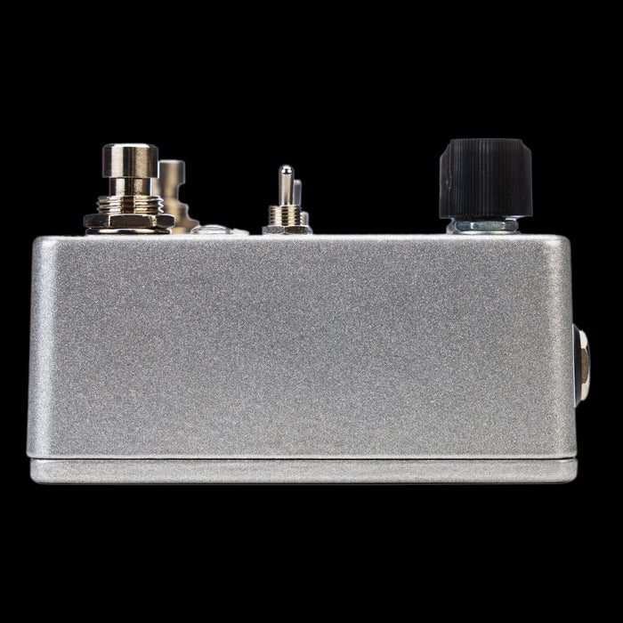 EarthQuaker Devices Disaster Transport Legacy Reissue Delay Pedal Left Side