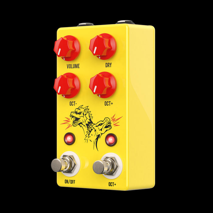 JHS Double Dragon Lo-Fi Octave Device Octave Pedal Left
