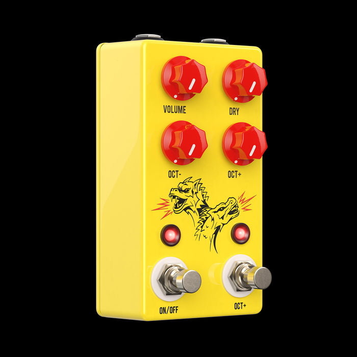 JHS Double Dragon Lo-Fi Octave Device Octave Pedal Right