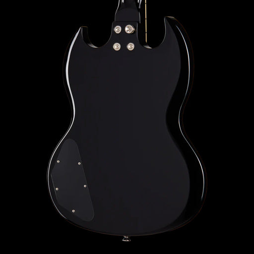 Epiphone SG Tribute Plus Ebony Burst Back Crop