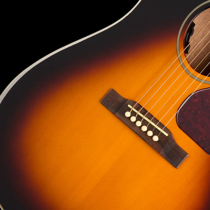 Epiphone J-45 Studio Vintage Sunburst Bridge