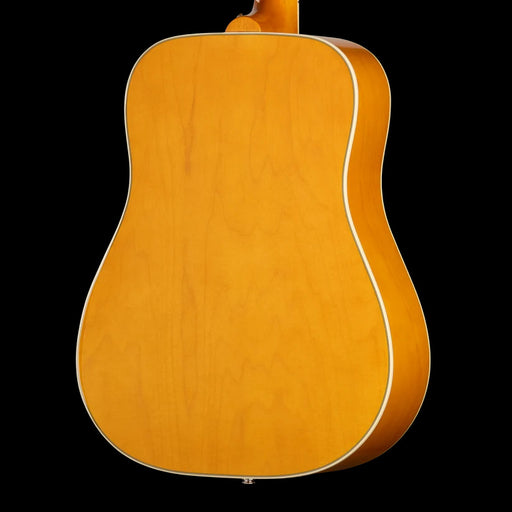 Epiphone Dove Studio Natural Acoustic Electric Guitar Back Crop