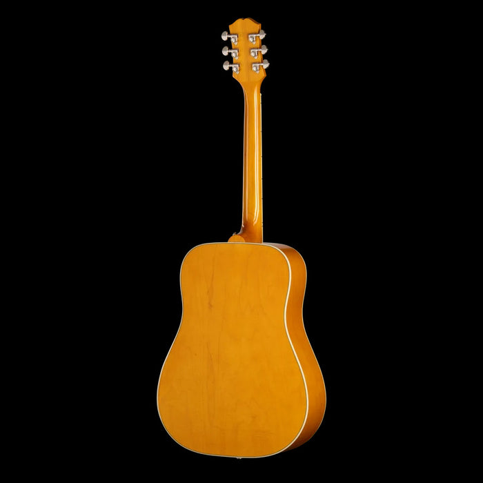 Epiphone Dove Studio Natural Acoustic Electric Guitar Back
