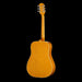 Epiphone Dove Studio Natural Acoustic Electric Guitar Back