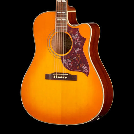 Epiphone Hummingbird Studio EC Heritage Cherry Sunburst Front Crop