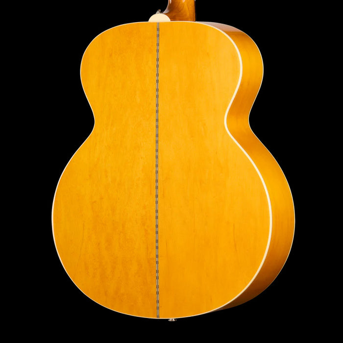 Epiphone J-200 Studio Natural Back Crop
