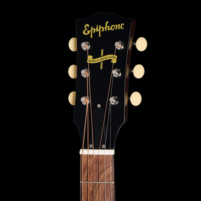 Epiphone 1942 Banner J-45 Vintage Sunburst Front Headstock