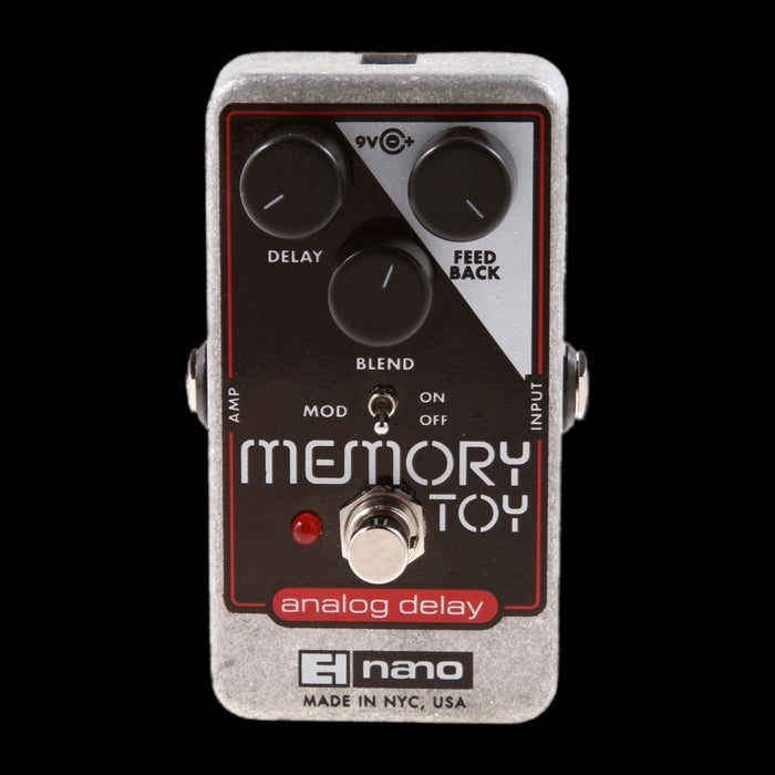 analog echo pedal Electro-Harmonix Memory Toy Analog Delay Pedal with Modulation — Truetone Music