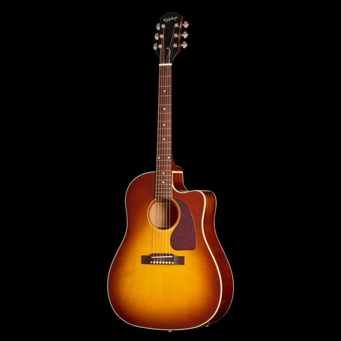 Epiphone J-45 Standard EC Honey Burst Front