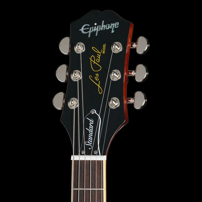 Epiphone Les Paul Standard 60s Figured Iced Tea Burst Headstock