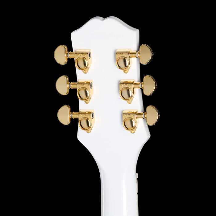 Epiphone Les Paul Custom Alpine White Back