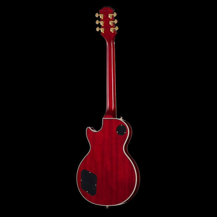 Epiphone Les Paul Custom Figured Heritage Cherry Sunburst Back